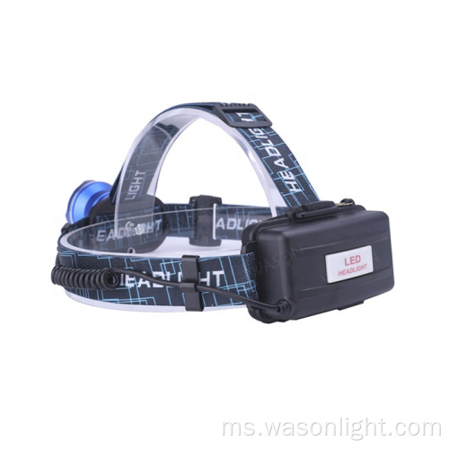 Reka bentuk popular popular aluminium teleskopik zooming fokus 10w t6 LED lampu 18650 Lithium USB Headlamp boleh dicas semula untuk Hadiah